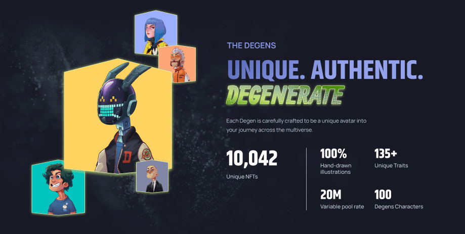 degen overview section